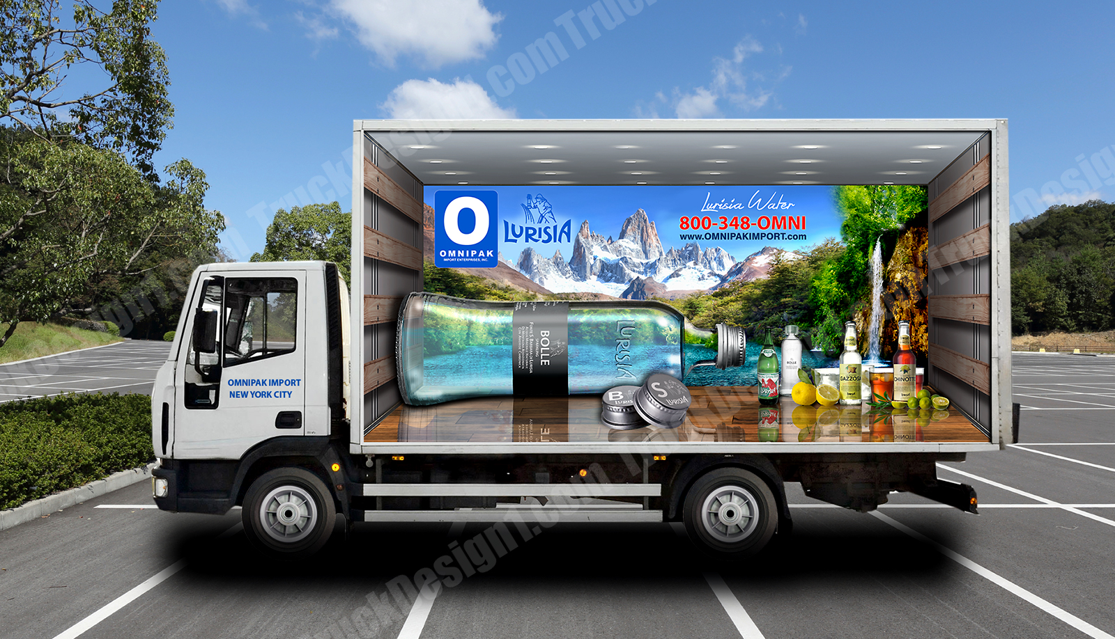 Truck Design Truck Van Car Wraps Graphic Design 3D Design Solutions